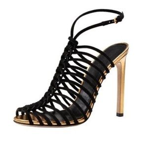 Gucci kid scamosciato nero